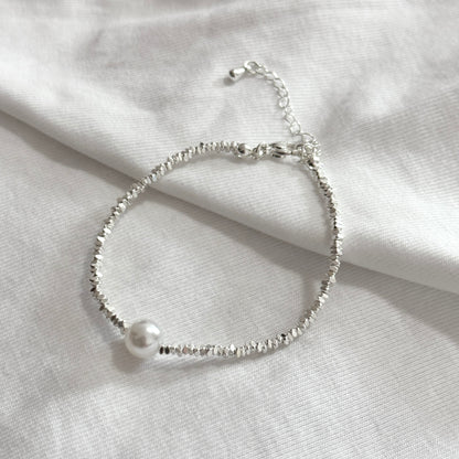 Sterling Silver Bracelet｜Ladies Bracelet | Chunky Bracelet ｜Minimal Bracelet ｜Casual Bracelet