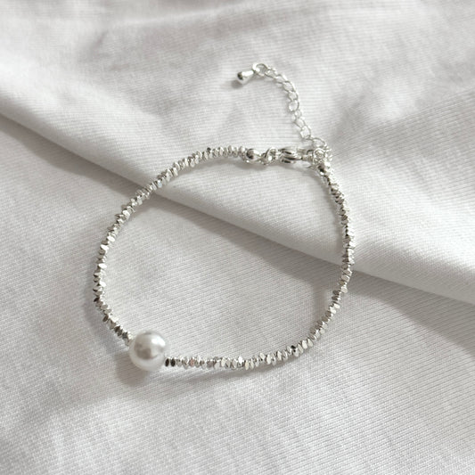 Sterling Silver Bracelet｜Ladies Bracelet | Chunky Bracelet ｜Minimal Bracelet ｜Casual Bracelet