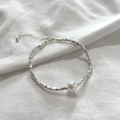 Sterling Silver Bracelet｜Ladies Bracelet | Chunky Bracelet ｜Minimal Bracelet ｜Casual Bracelet