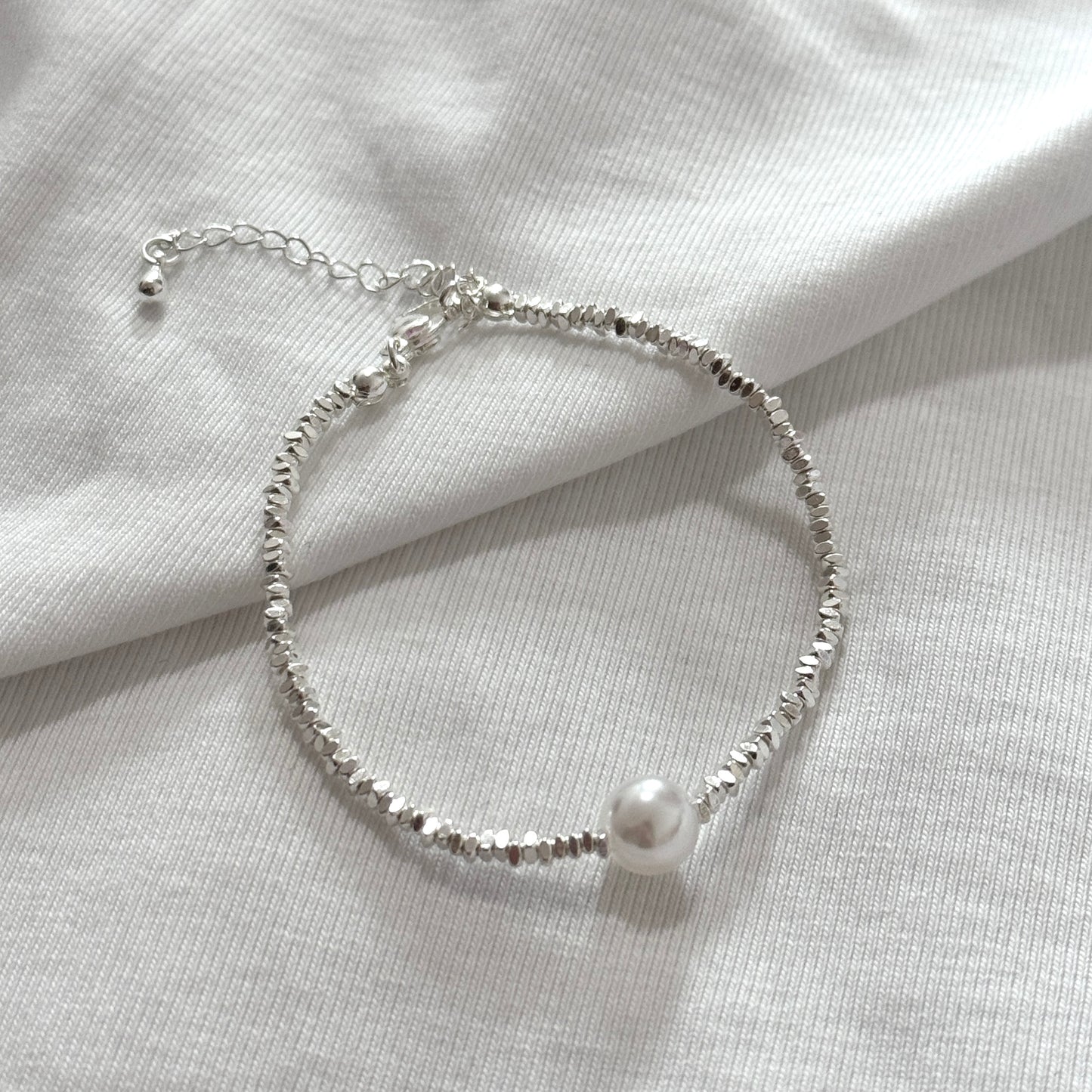 Sterling Silver Bracelet｜Ladies Bracelet | Chunky Bracelet ｜Minimal Bracelet ｜Casual Bracelet